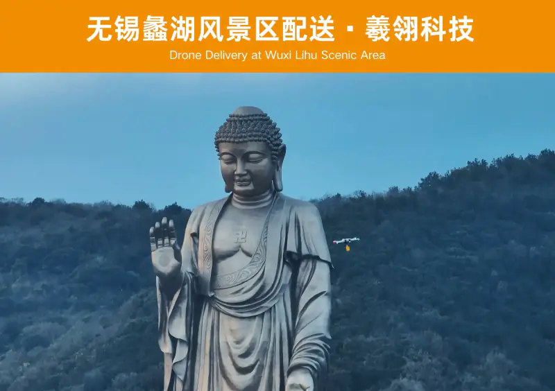 无锡灵山风景区配送 · 羲翔科技案例图片
